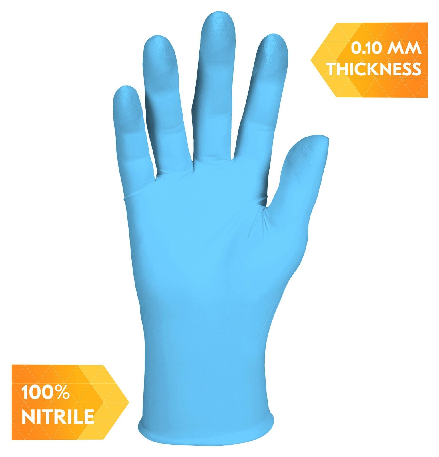 Kleenguard 54187 Glove, Disposable, NItrile, M, Blue