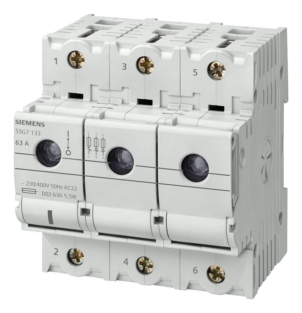 Siemens 5Sg7163 Fused Switches