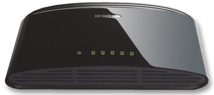 D-Link Des-1005D/b Ethernet Switch, 5Port, Uk Plug
