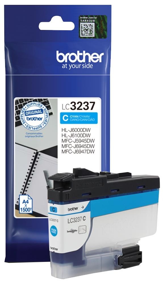 Brother Lc3237C Ink Cart, Lc3237C, Cyan, Brother