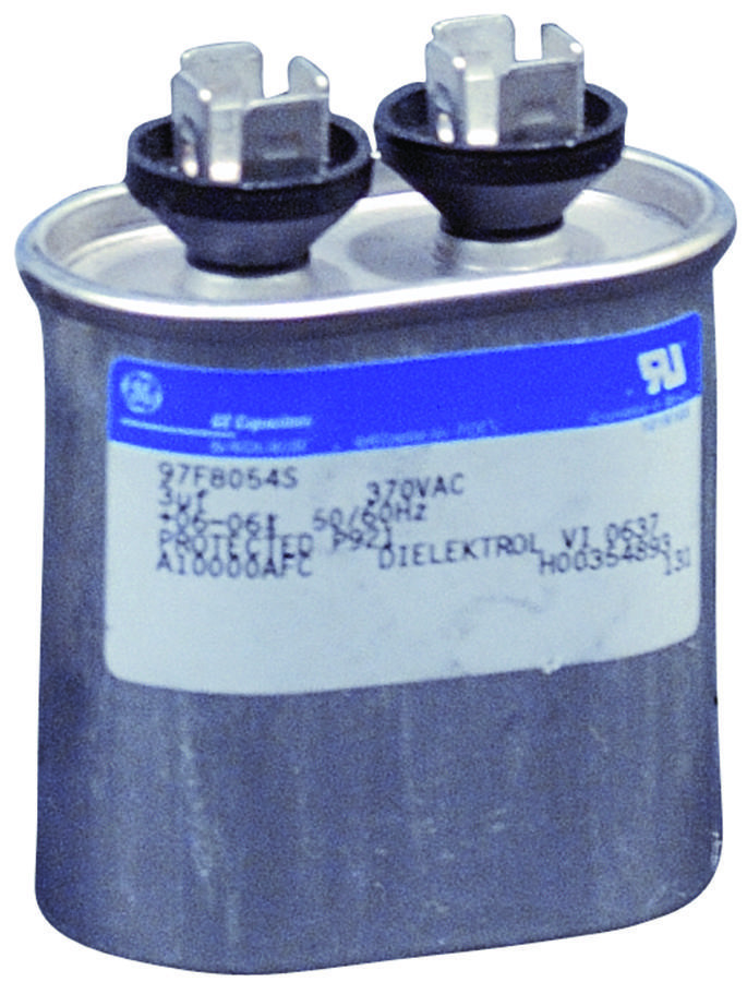 Genteq 97F9121 Capacitor Polypropylene Pp Film 15Uf, 370V, 6%, Qc