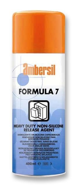 Ambersil Formula Seven, 400Ml Mould Release Agent, Aerosol, 400Ml