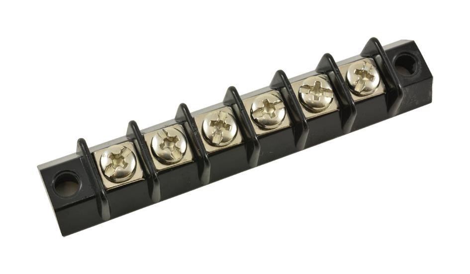 Marathon Special Products 599-Gp-6 Terminal Block, Barrier, 6 Position, 22-16Awg