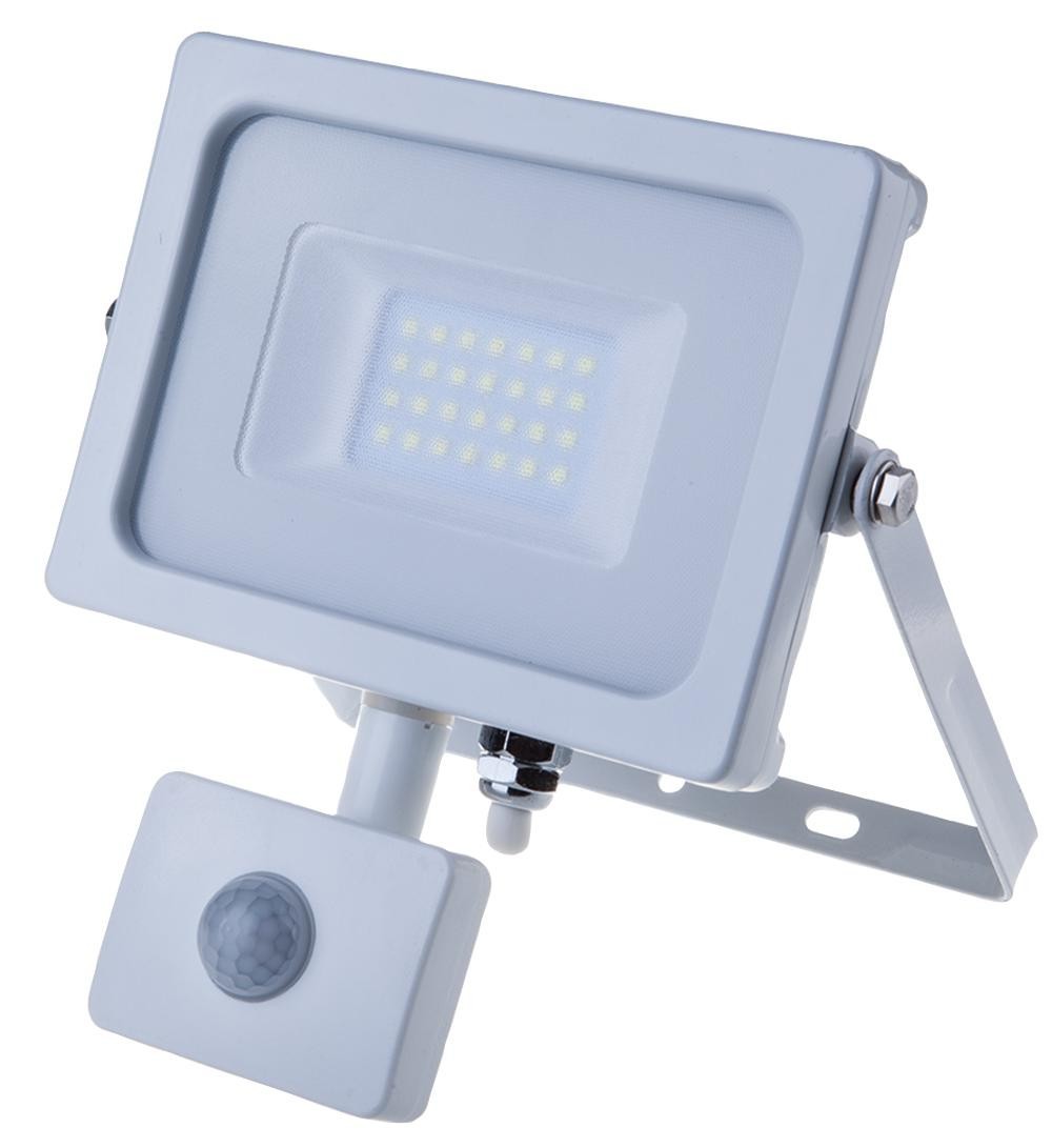 V-Tac 449 Vt-20-S 20W Pir Sensor Floodlight 4000K White