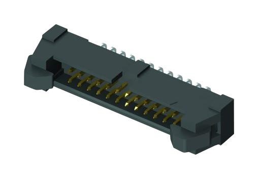 Samtec Eht-125-01-L-D-Ra Connector, Header, 50Pos, 2Row, 2mm