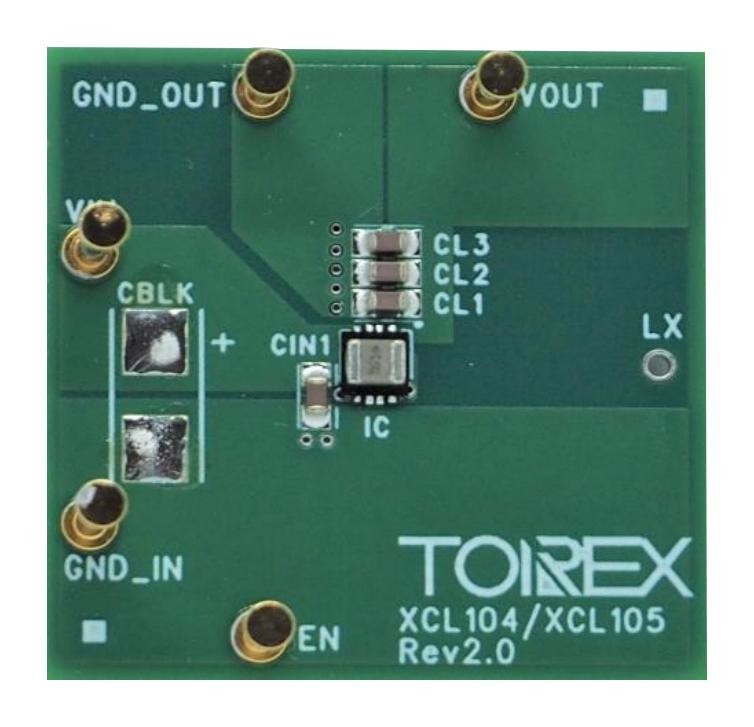 Torex Xcl105D331H2-Evb-01 Eval Board, Synchronous Boost Converter