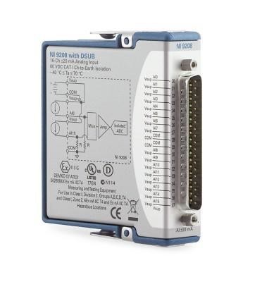 NI 780968-01 NI-9208, Analog Input Module, 24Bit