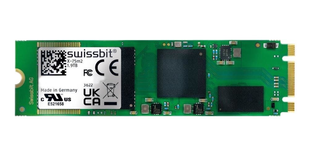 Swissbit Sfsa480Gm2Ak1Ta-I-8C-116-Std Ssd, Sata Iii, 3D Tlc Nand, 2242, 480Gb