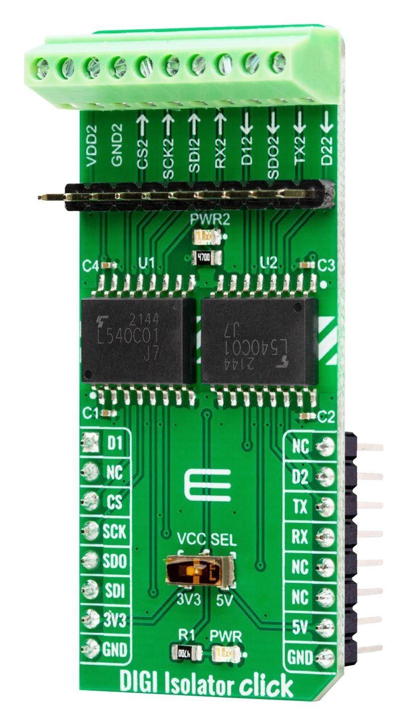 MikroElektronika Mikroe-5178 Add-On Board, 3.3 To 5V, Develp Board