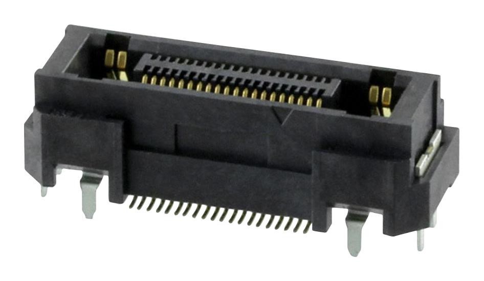 Hirose Fx23-40S-0.5Sh Mezzanine Connector, R/a Rcpt, 40Pos, 2Row