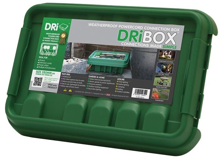 Dribox Fl-1859-285 Green Dri Box 285 Ip55 Weatherproof Green