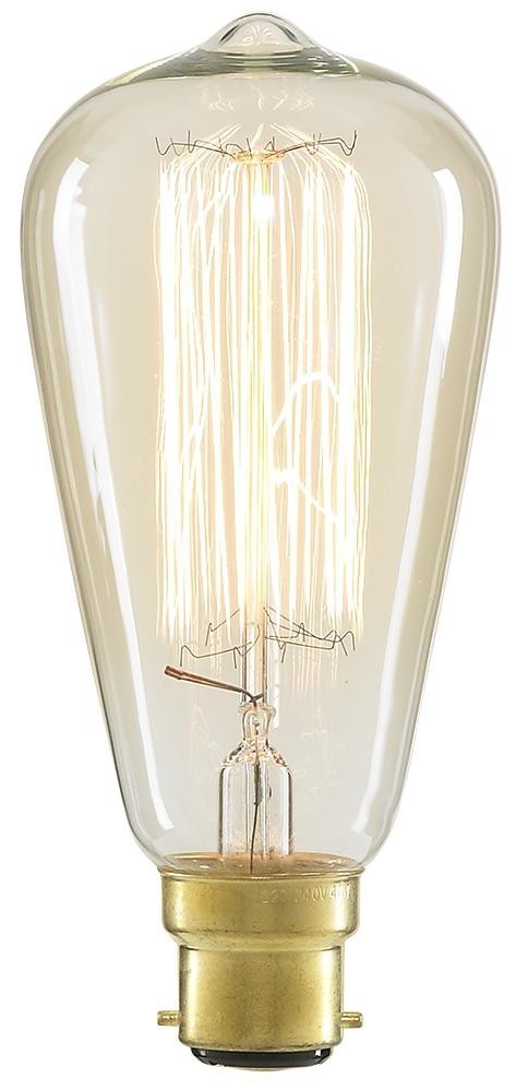 Forum Lighting Inl-St64-Led-Bc-Clr Lamp Led 6W St64 Bc Clear Filament Dim