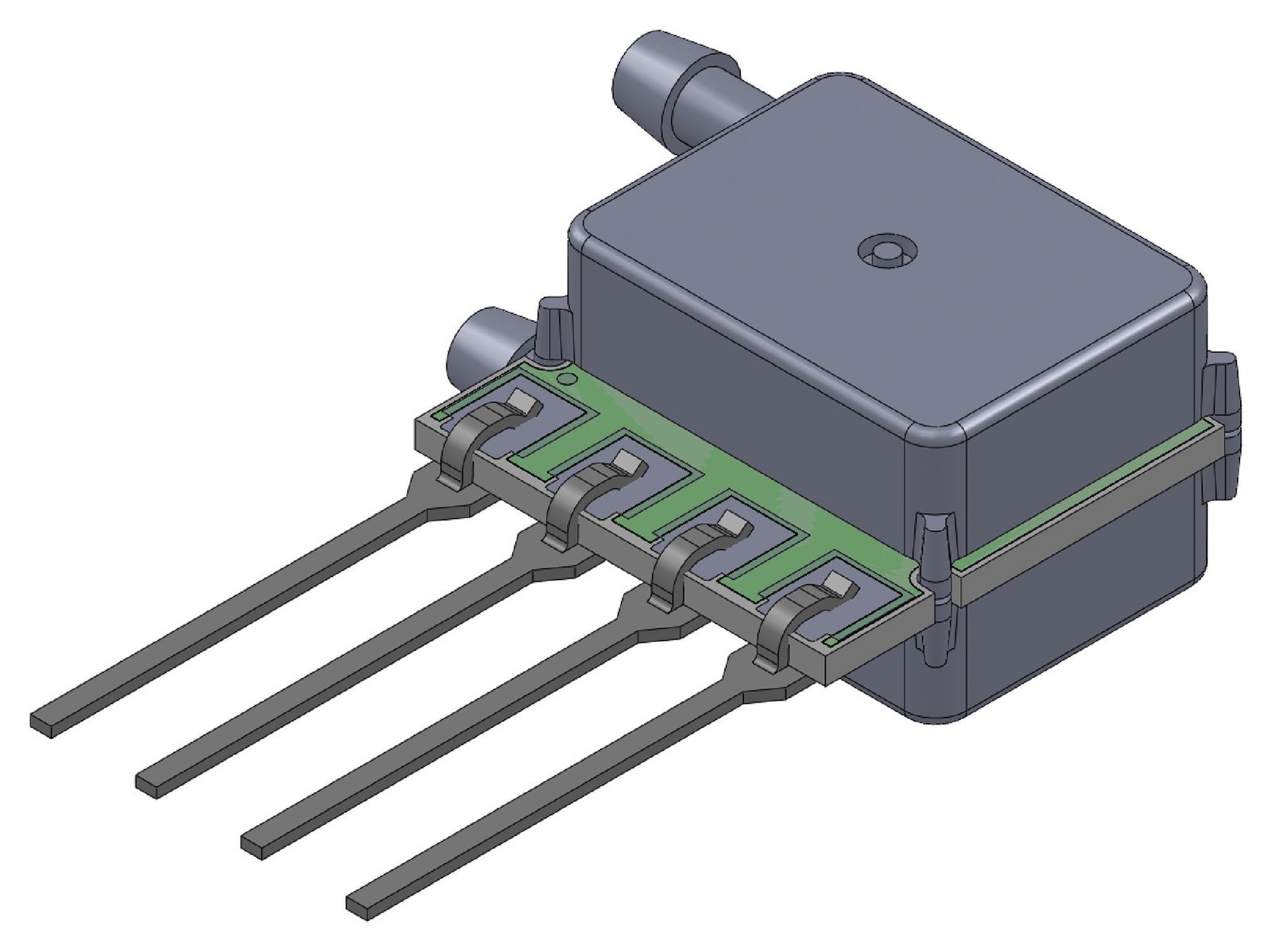 Amphenol All Sensors Elvh-M250G-Hrrh-I-N2A4 Pressure Sensor, 250Mbar, Gauge, I2C