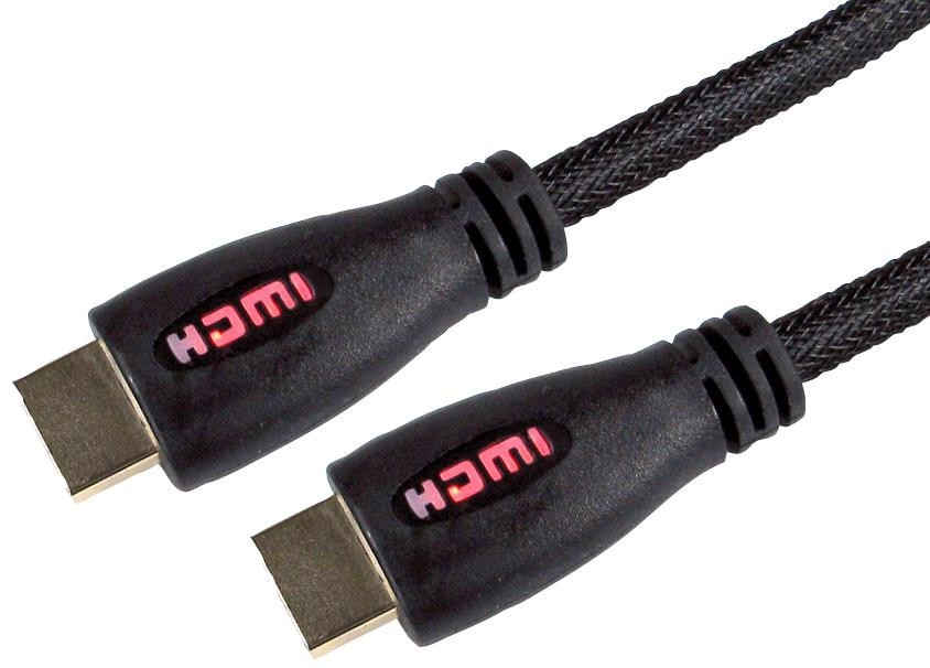Pro Signal 99Hd4-02Rd 2M Hs Hdmi With Ethernet, Red Led
