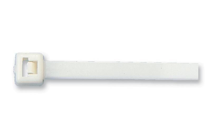 HellermannTyton 111-95019 Cable Tie, White, 200mm, Pk100