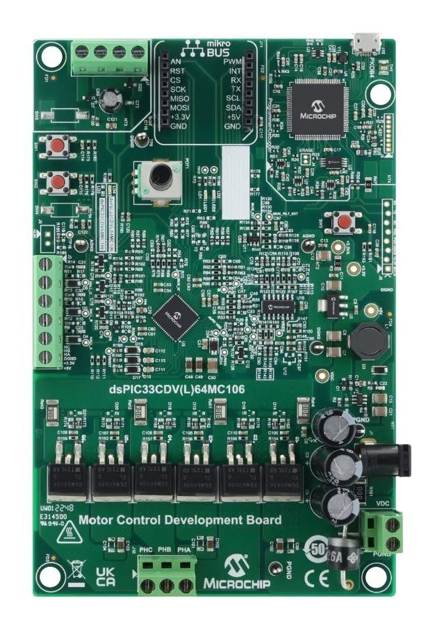 Microchip Technology Technology Ev04R09A Development Board, 3Ph Bldc & Pmsm Motor