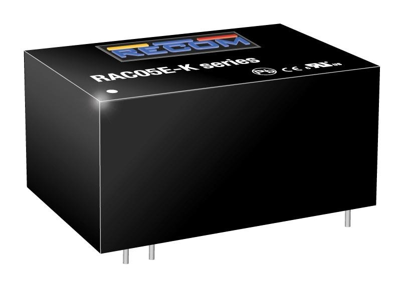 RECOM Power Rac05E-15Sk Power Supply, Ac-Dc, 15V, 0.333A