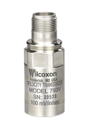 Amphenol Wilcoxon 793V Sensor, Top Exit, 100 Mv/in/sec, Panel