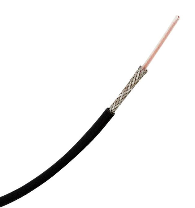 Belden 8240 010100 Coax Cable, Rg58A, 20Awg, Blk, 30.5M