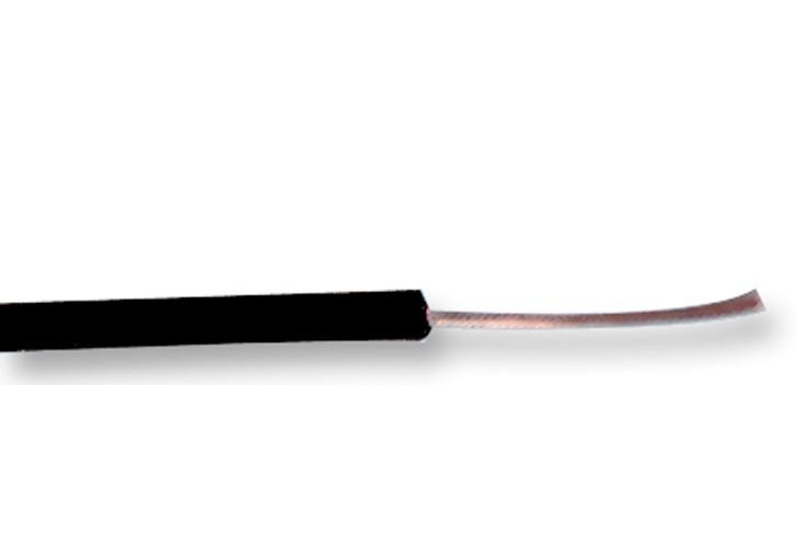 Staubli 60.7003-21 Wire, Flexi-E, Black, 0.25mm