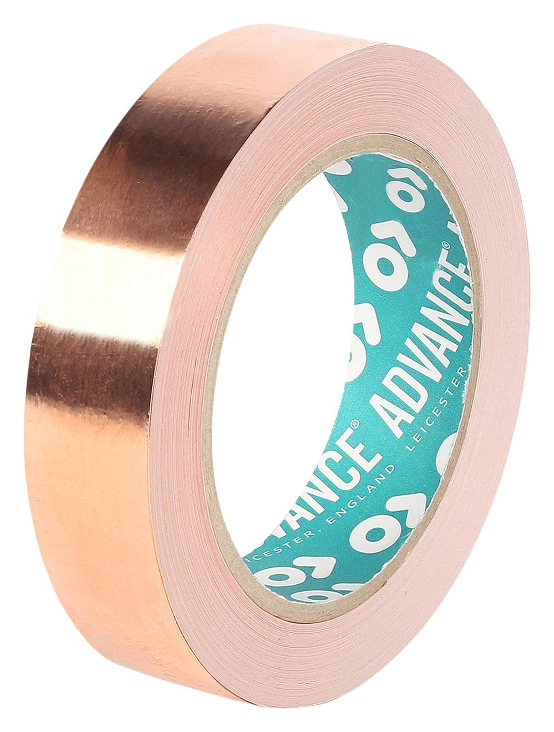 Advance Tapes At526 Copper 33M X 25mm Tape, Copper Foil, 33M X 25mm