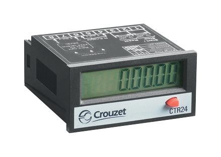 Crouzet 87622070 Panel Display Counter, 8Digit, 260Vac