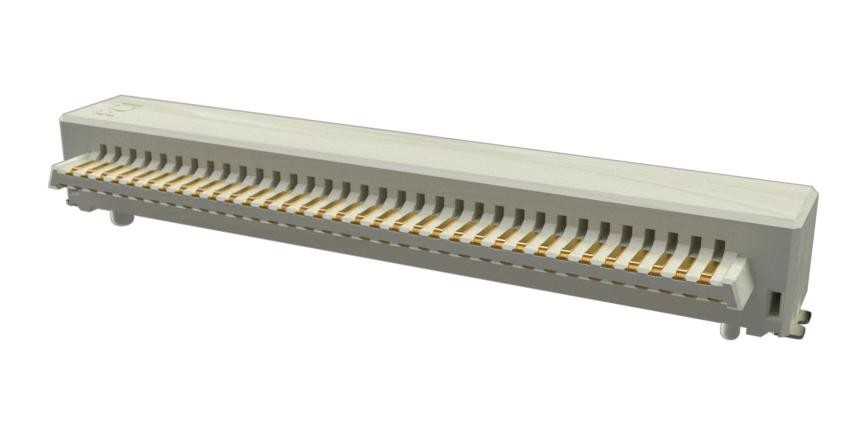 Amphenol Communications Solutions 10162583-411169Lf Mezzanine Connector, R/a Hdr, 69Pos, 2Row/1mm