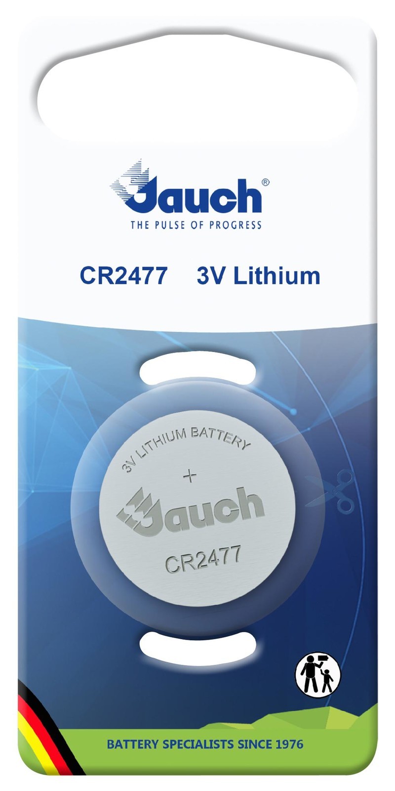 Jauch Cr 2477 Battery, Non Rechargeable, 1Ah, 3V