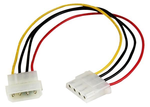 Startech Lp4Powext12 Cable, 12 Lp4 Molex Power Extension M-F