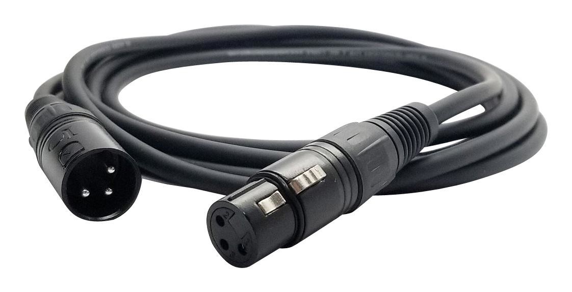 Io Audio Technologies Io-Xlr3-3-E Cable Assy, 3P Xlr Jack-Xlr Plug, 3Ft