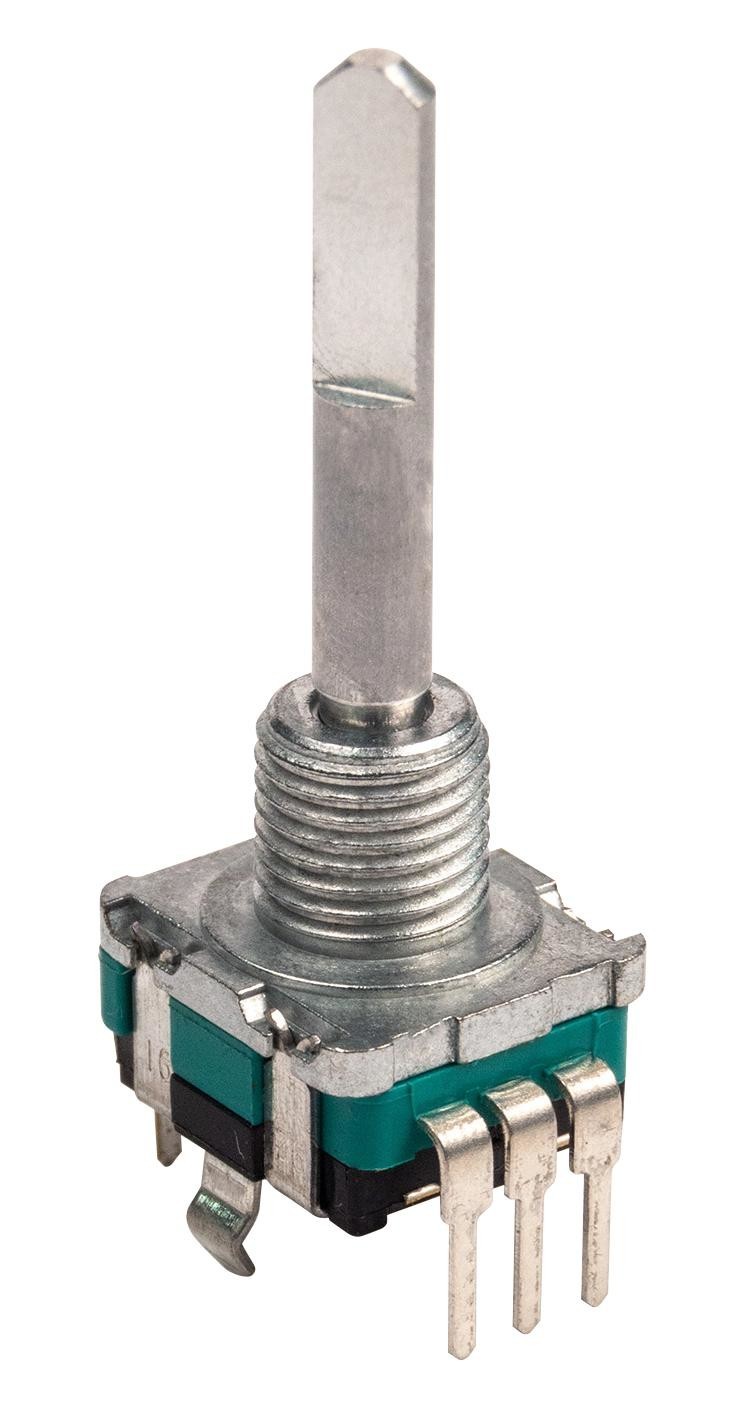 Bourns Prs11R-425F-N103B1 Rotary Potentiometer, 10Kohm, 0.05W, Tht