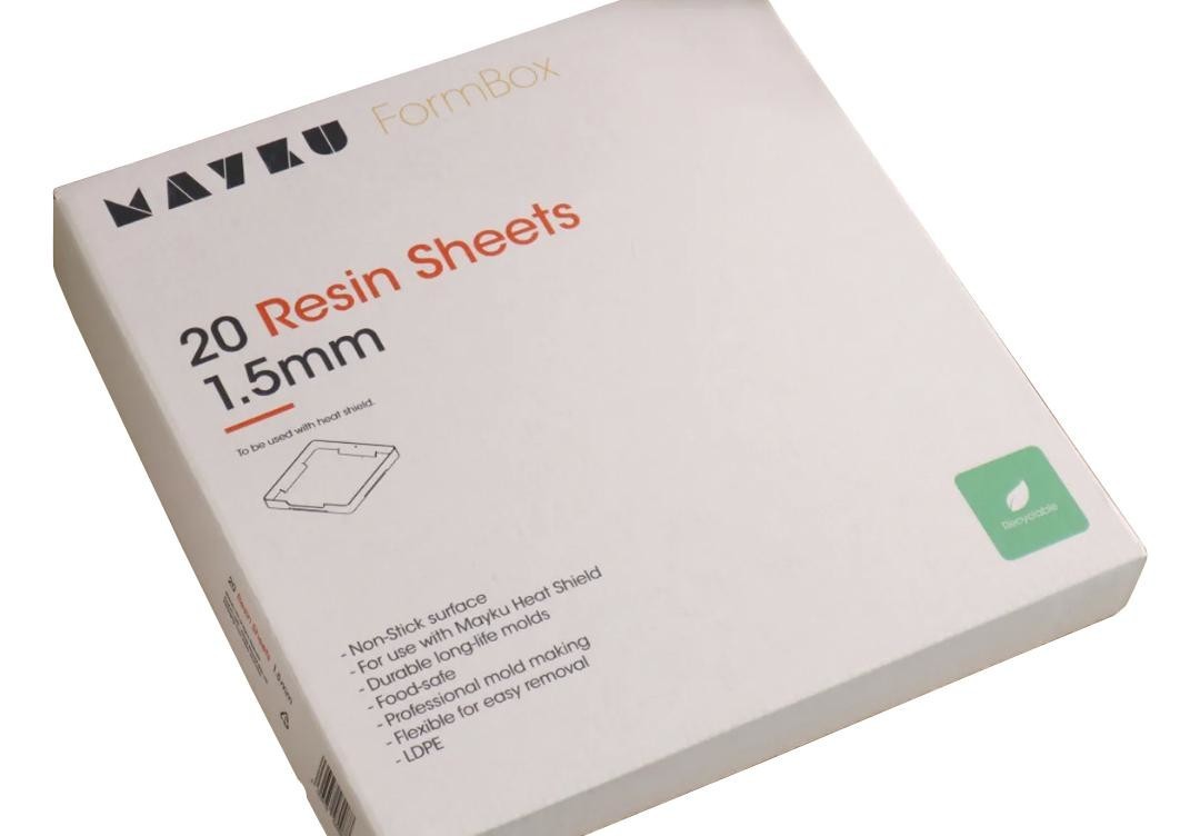 Mayku 3002000006 Resin Sheet, 3D-Printer, 1.5mm, Ldpe