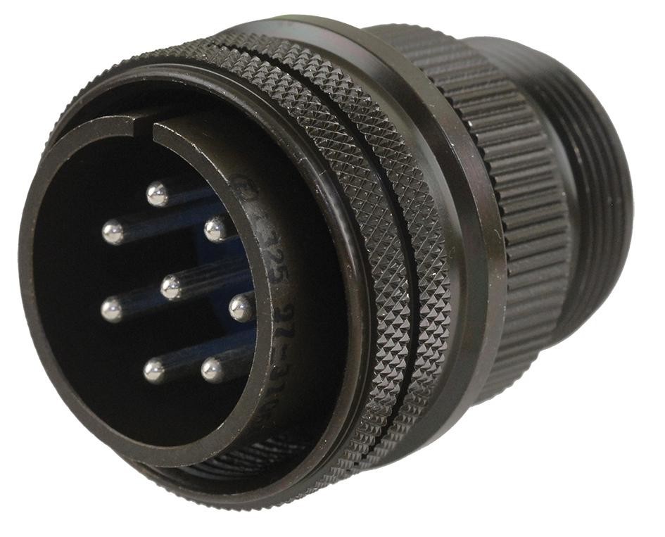 Amphenol Industrial 97-3106A-22-23P Circular Connector Plug, Size 22, 8 Position, Cable