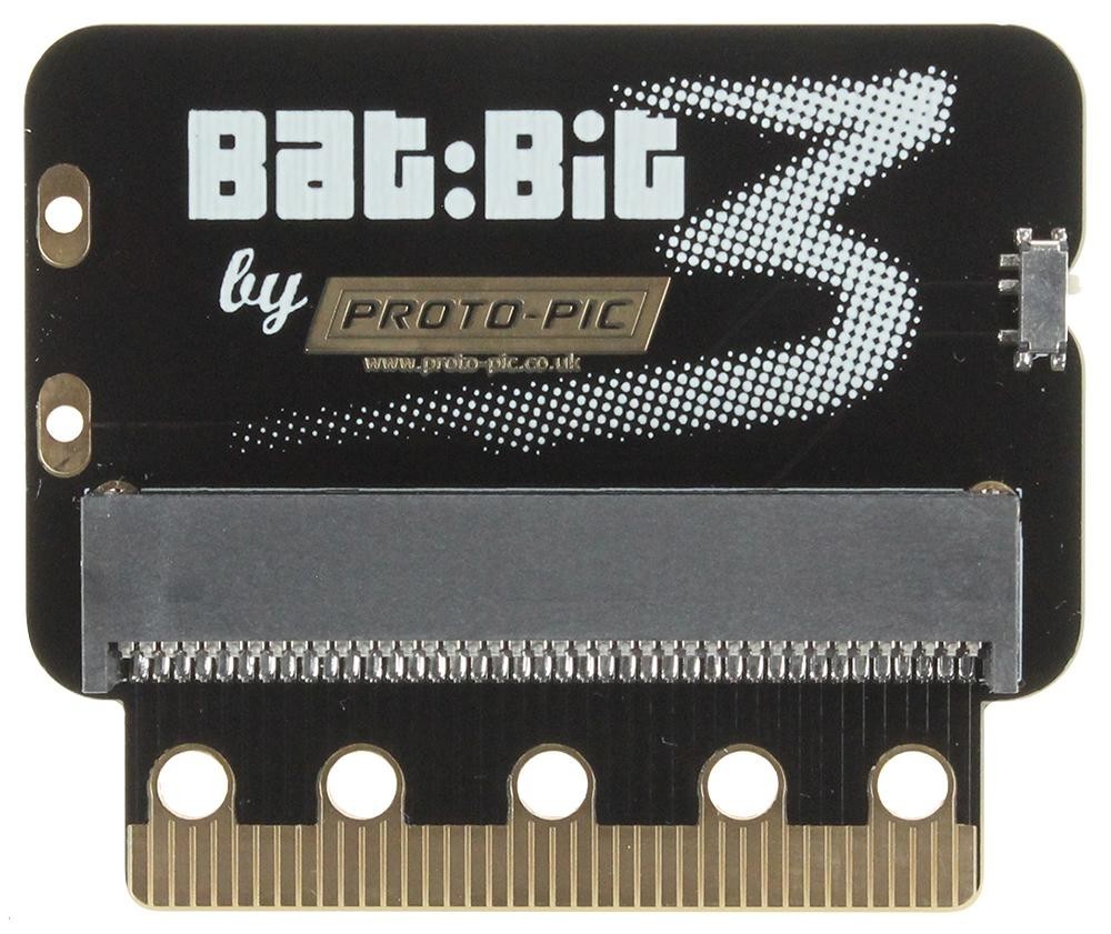Proto-Pic Ppmb00140 Bat: Bit 3 Battery Case For Micro: Bit