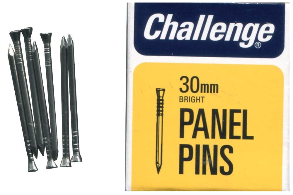 Challenge 10610 Panel Pins Bright, 30mm (40G)