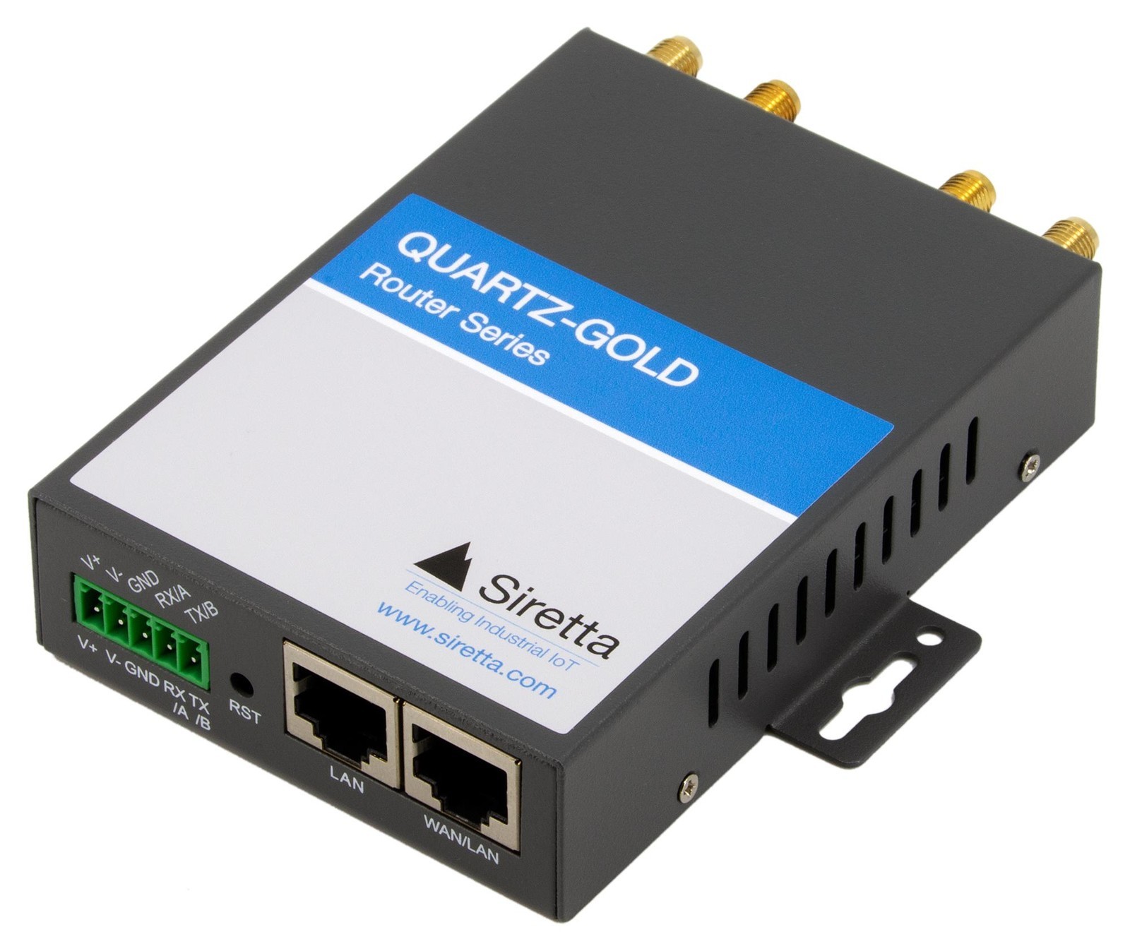 Siretta Quartz-Gold-Gw21-Lte4 (Eu) + Accessories Gigabit Enet Small Footprint Lte Router
