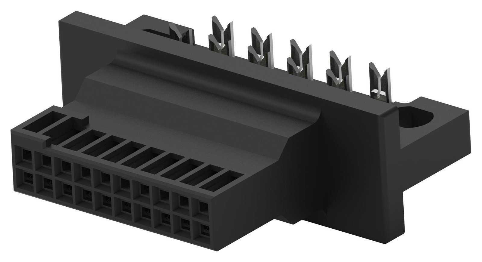 Amp Connectors / Te Connectivity 5-104893-2 Idc Conn, Rcpt, 20Pos, 2Row, 1.27mm