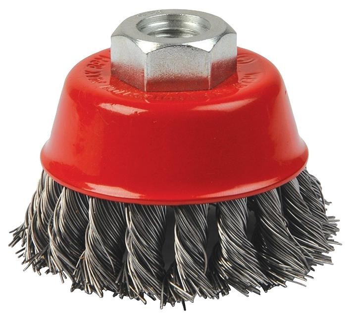 Hilka Tools 51960004 Wire Brush, Knotted, 4