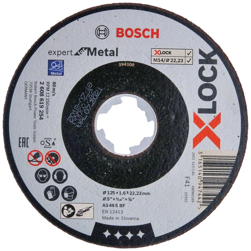Bosch Professional (Blue) 2608619254 Grinding Disc, 80Mps, 22.23mm Bore