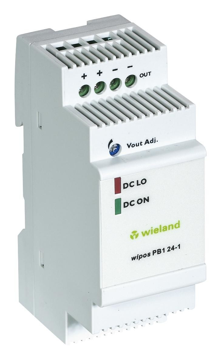 Wieland Electric 81.000.6310.0 Power Supply, Ac-Dc, 24V, 1A