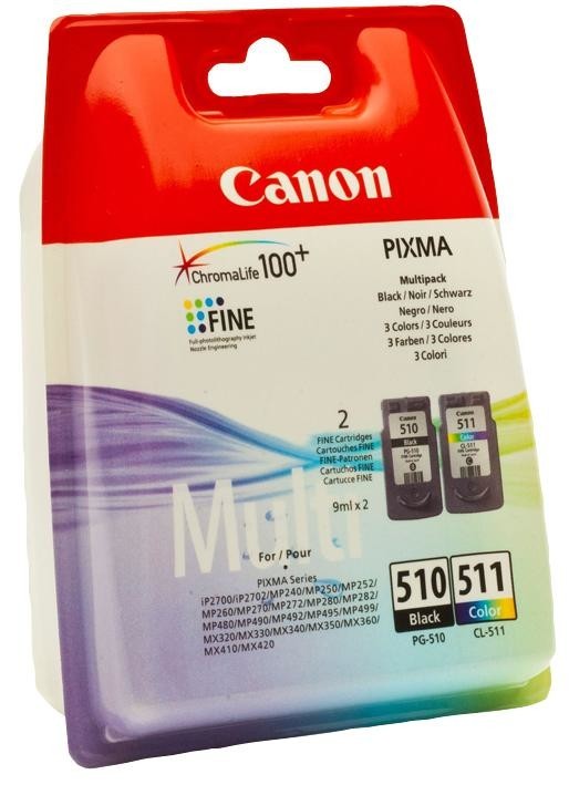 Canon 2970B010 Ink Cartridge, Original, Multiple, Canon
