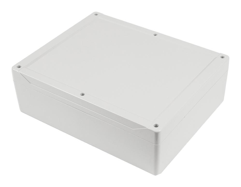 Hammond 1555Ygy Enclosure, Abs, 240X300X240mm, Light Gry