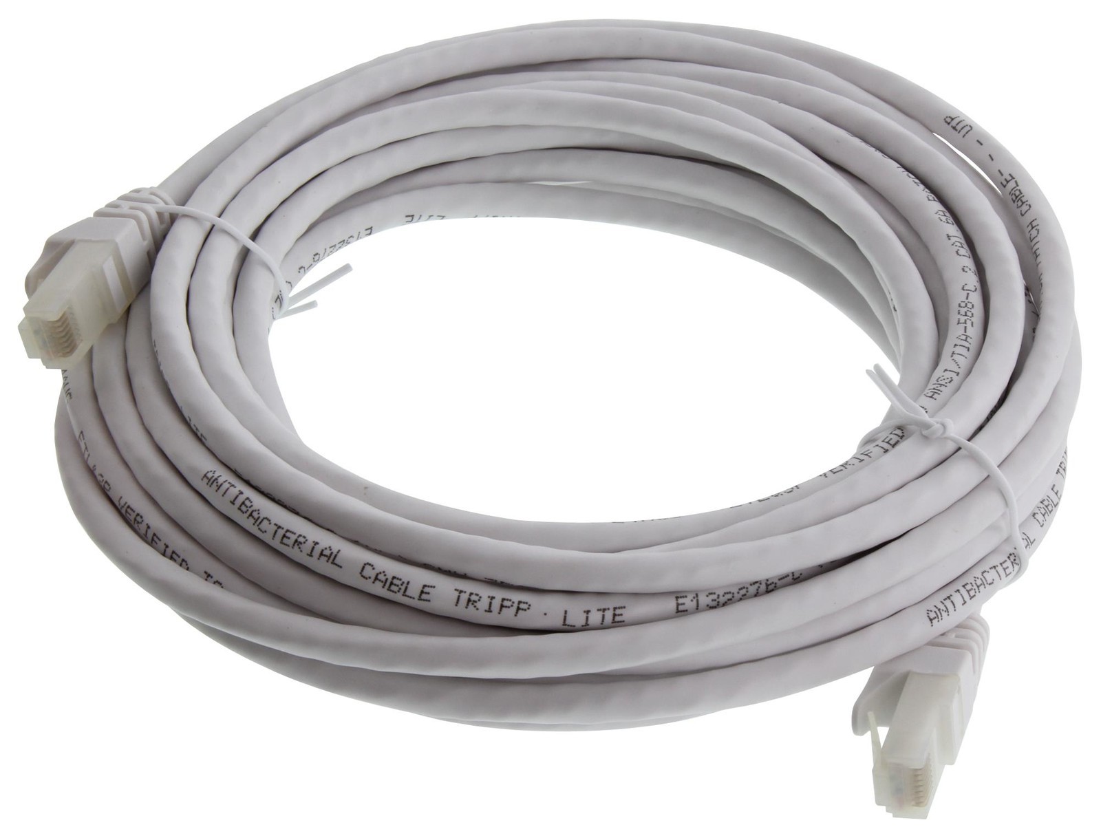 Eaton Tripp Lite N261Ab-025-Wh Enet Cable, Rj45 Plug-Plug, 25Ft, White