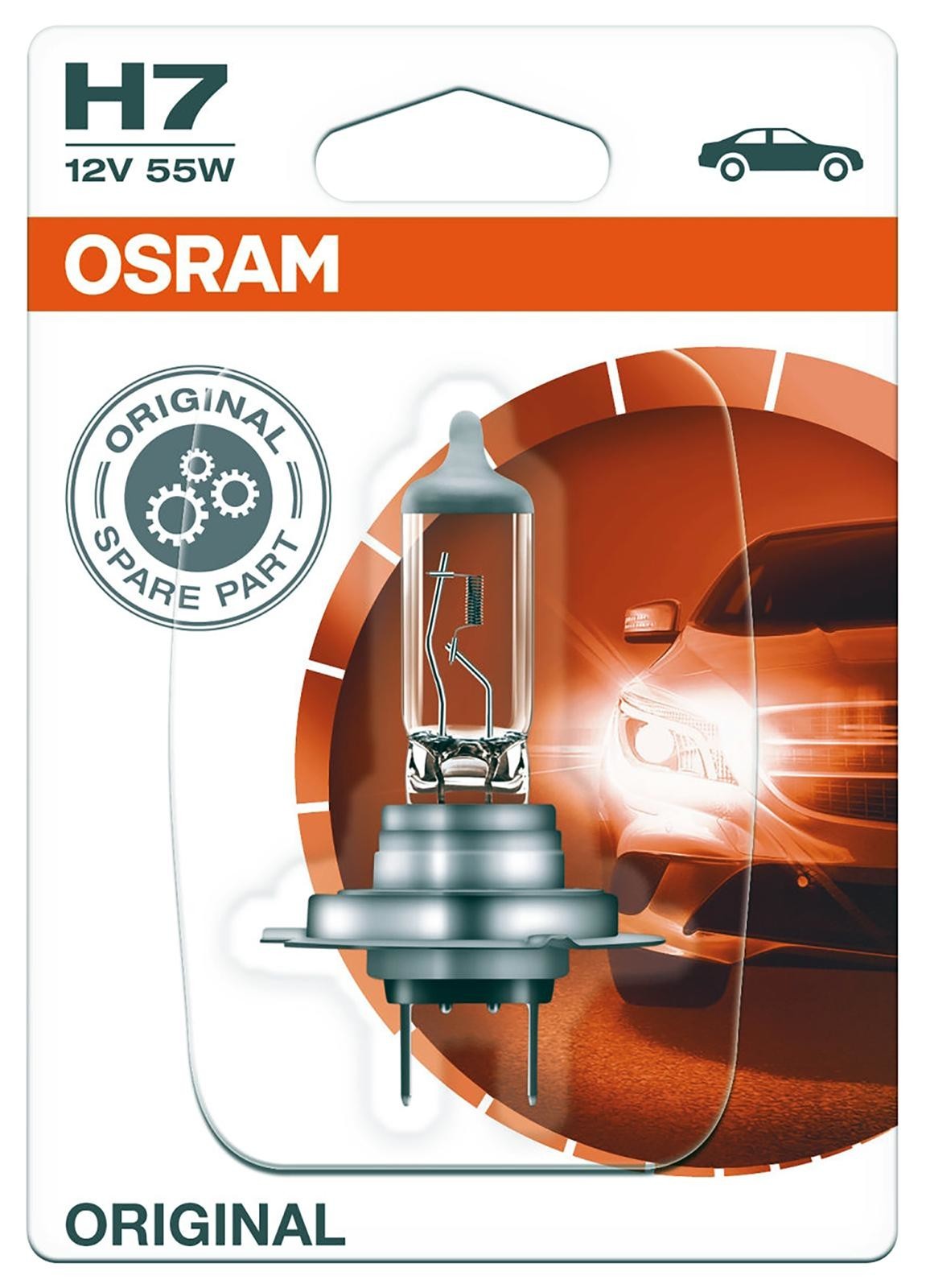 Osram H499Bl Headlamp, H7 499 12V 55W Px26D