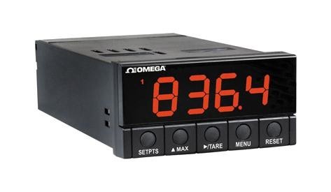 Omega Dp25B-S-230 Panel Meter, 4Digit, Strain, 230Vac