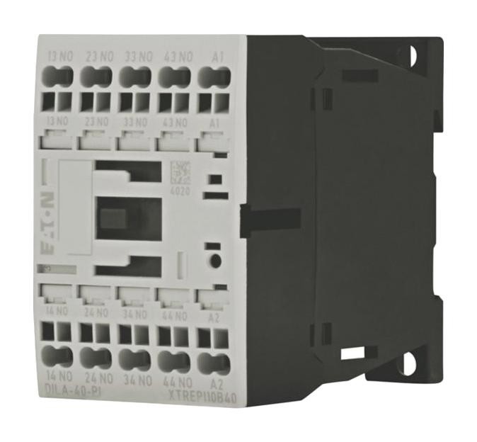 Eaton Moeller Dila-40(230V50/60Hz)-Pi Contactor, 4Pst-No, 230Vac, Din/panel