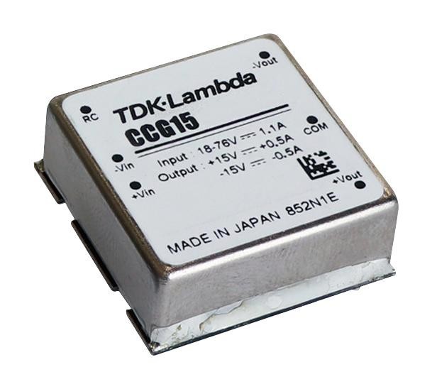 TDK-Lambda Ccg30-24-12D Dc-Dc Converter, 2 O/p, 12V, 1.25A