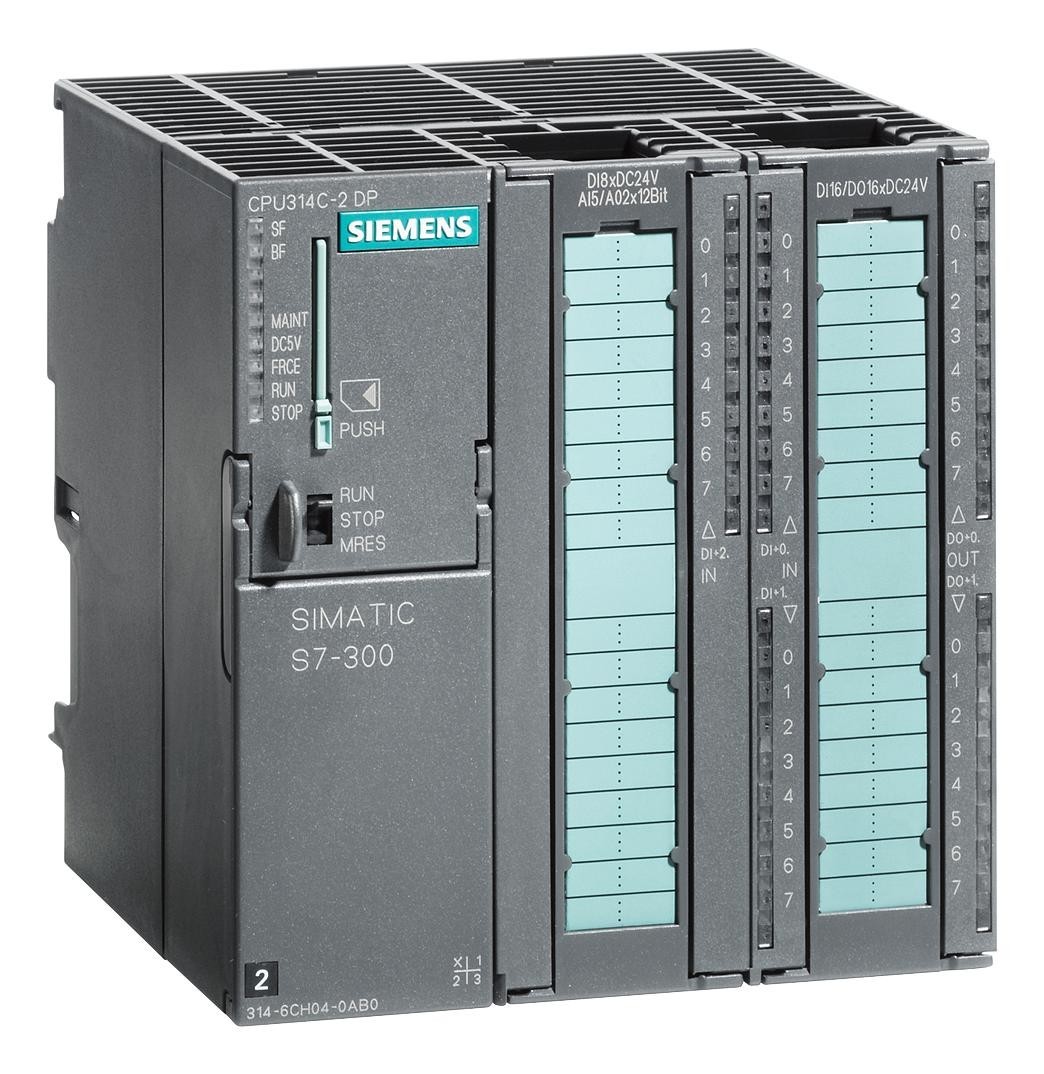 Siemens 6Es7314-6Ch04-0Ab0 Plc Programmer, 29I/p, 18O/p, 24Vdc