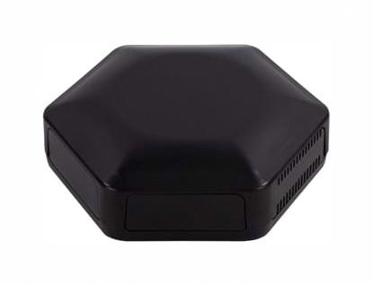 CamdenBoss Cbhex1-51-Bk Enclosure, Hex-Box Iot, Abs, Black