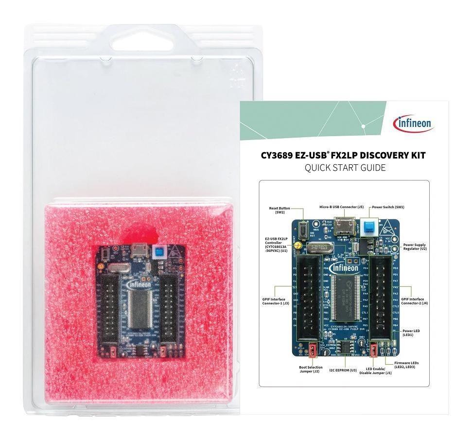 Cypress Infineon Technologies Cy3689 Discovery Kit, Usb Peripheral Controller
